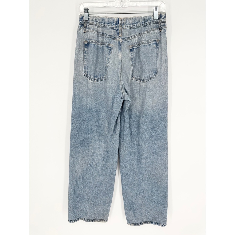 rag & bone Light Blue Wide Leg Jeans - Picture 10 of 14